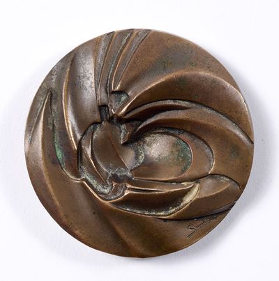 Medaglia Commemorativa Astratta