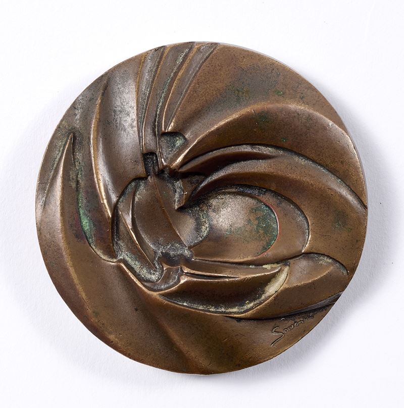 Francesco Somaini - Medaglia Commemorativa Astratta