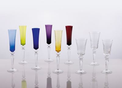 Servizio di Calici in Cristallo Baccarat 'mille Nuits'