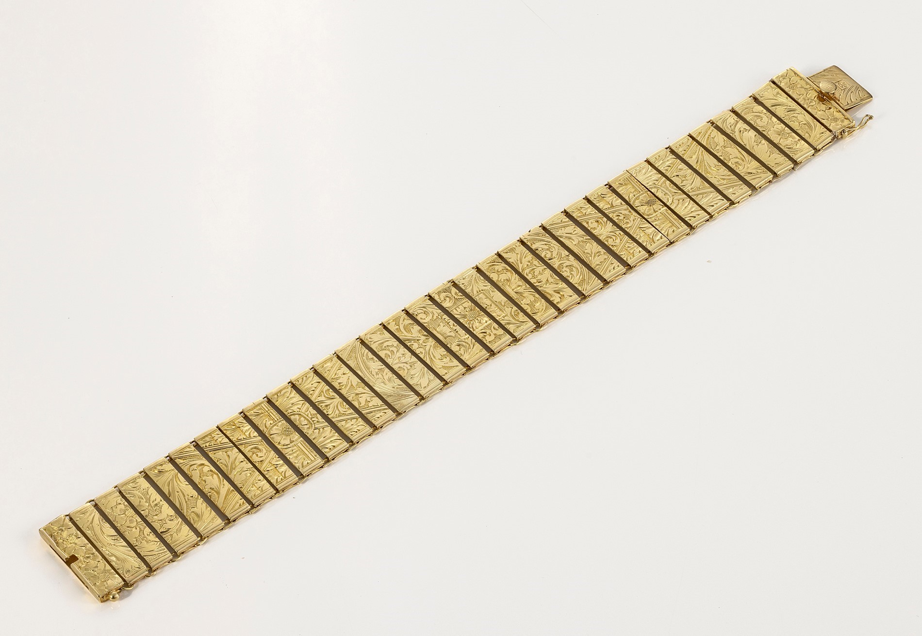 Bracciale a Maglie in Oro Giallo