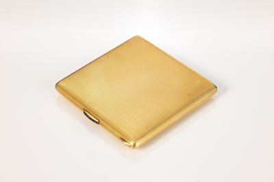 Portacipria Quadrato in Oro Giallo