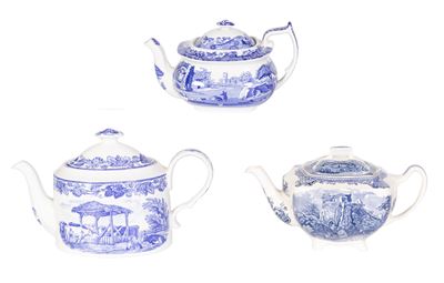 Tre Teiere in Ceramica