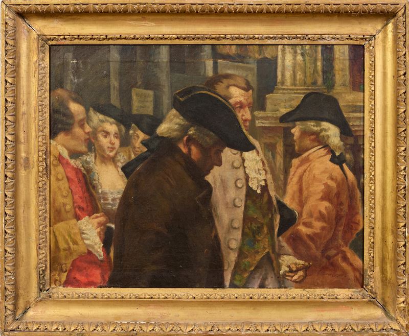 Ignoto del XX Secolo - Scena in Costume