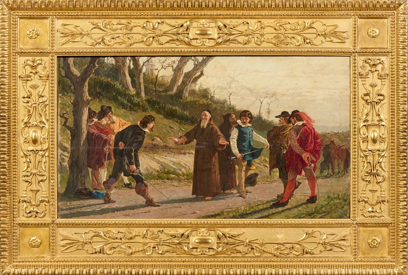 Raffaello Tancredi - Scena di Duello