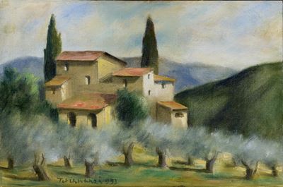 Paesaggio con Casolare