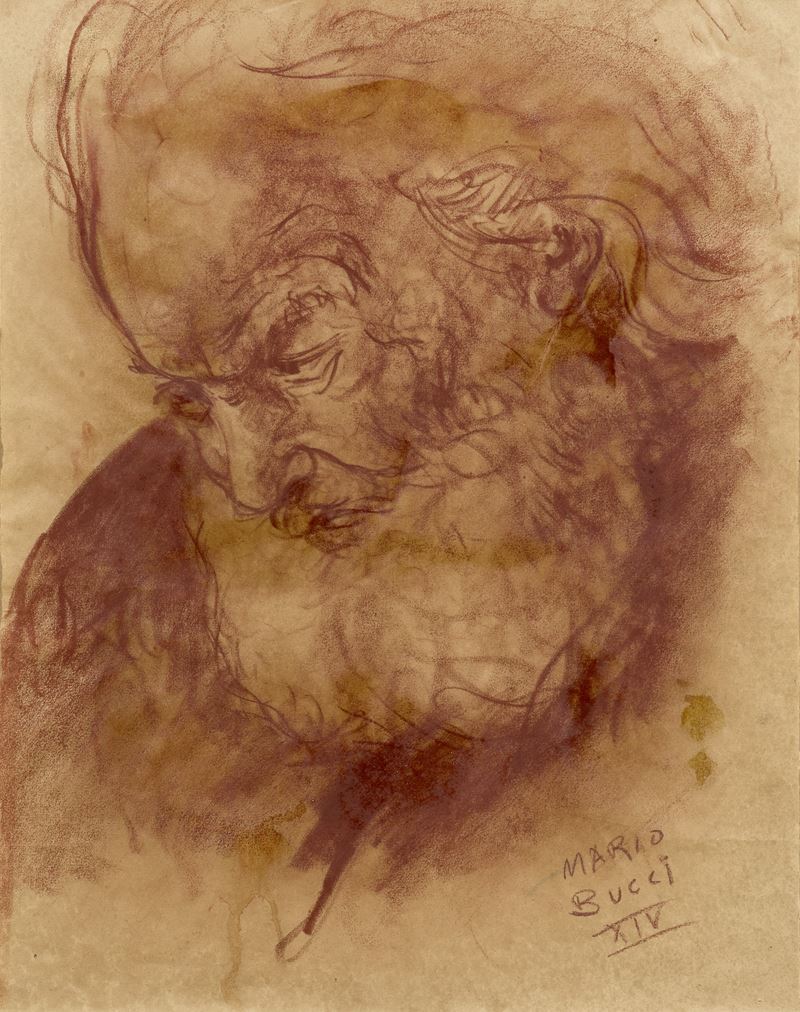 Mario Bucci - Ritratto Maschile