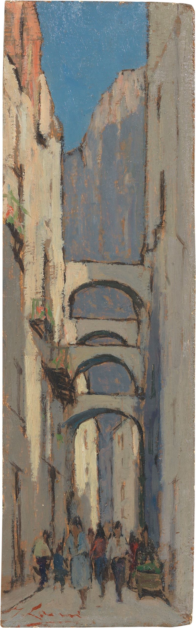 Giovanni Lomi - Una Via di Amalfi