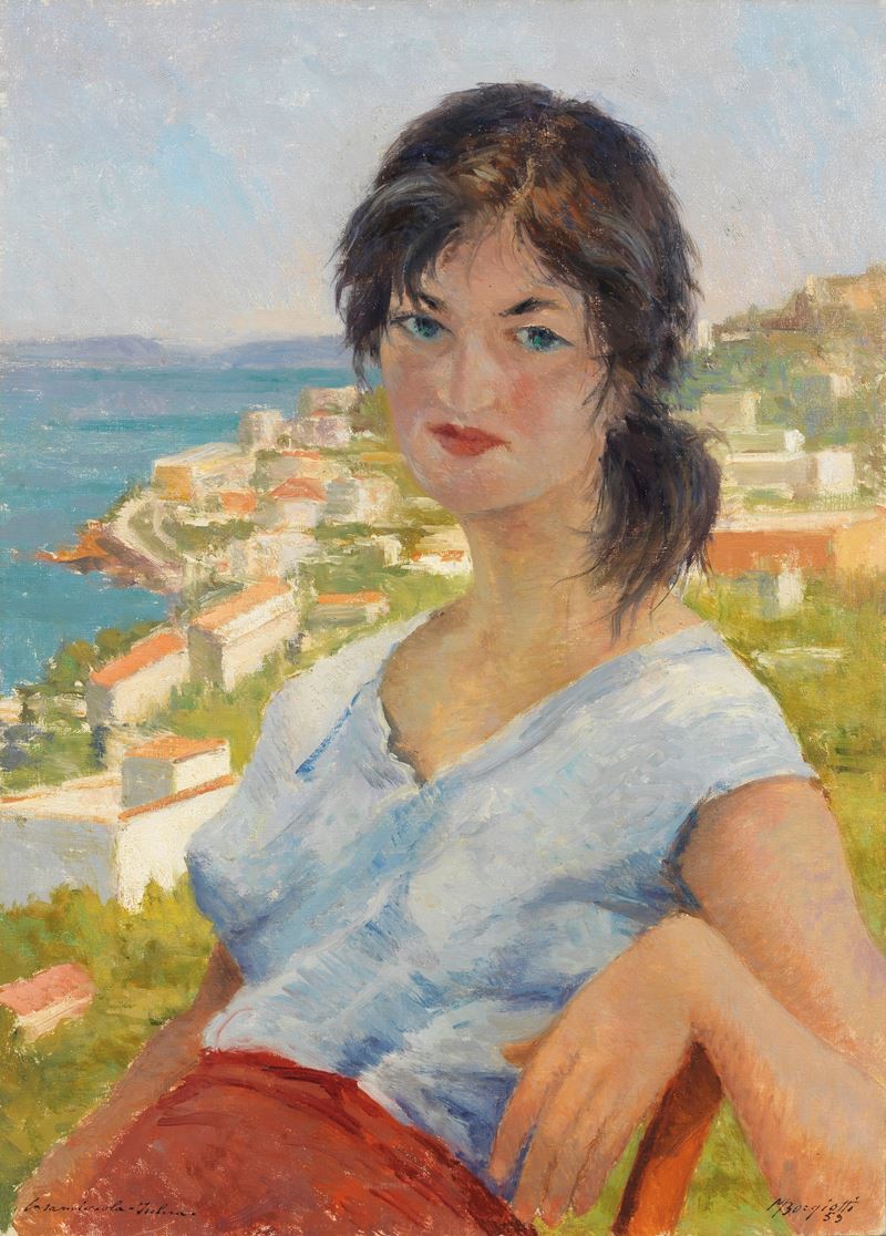 Mario Borgiotti - Ragazza di Ischia
