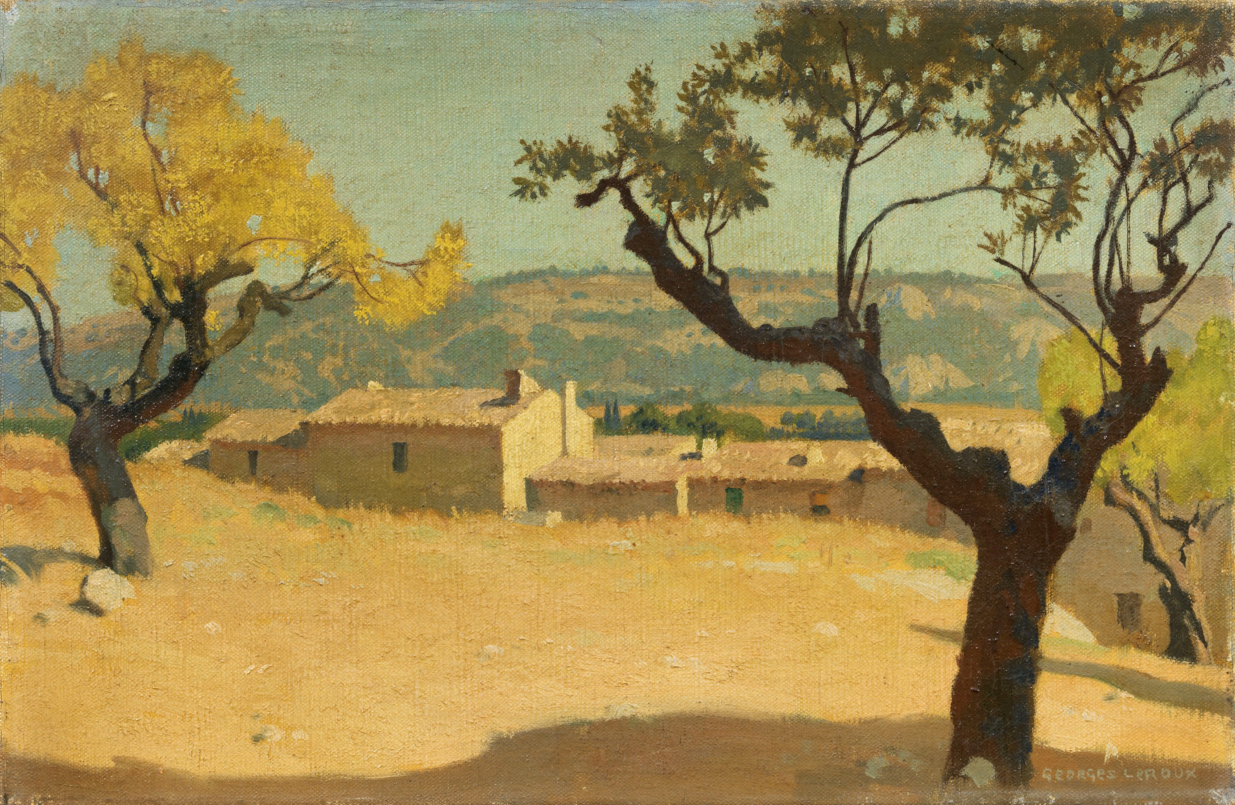 Georges Paul Leroux - Due Paesaggi