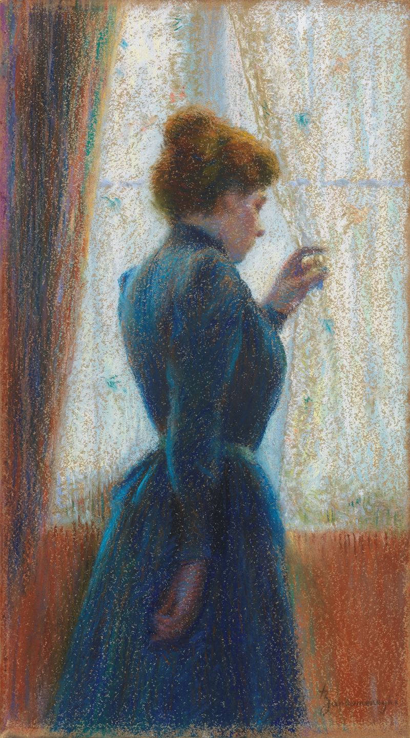 Federico Zandomeneghi - À la Fenêtre (dietro le Tendine)