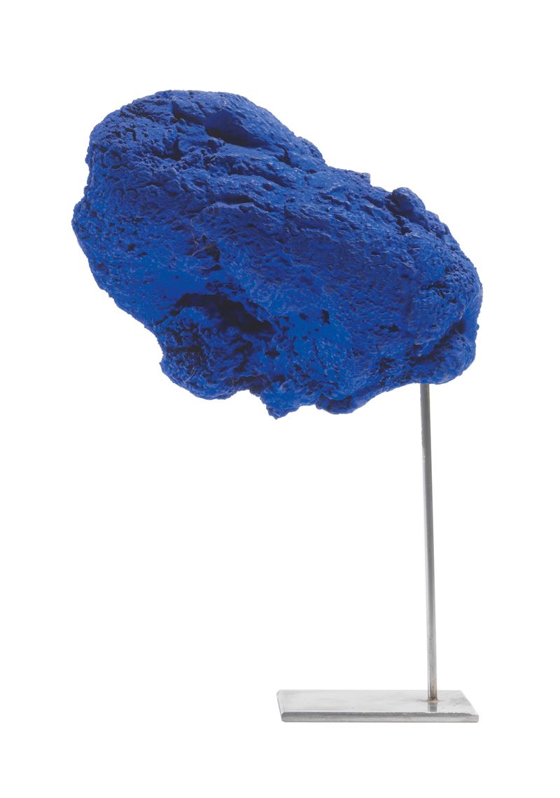 Yves Klein - Untitled Blue Sponge (se 77)