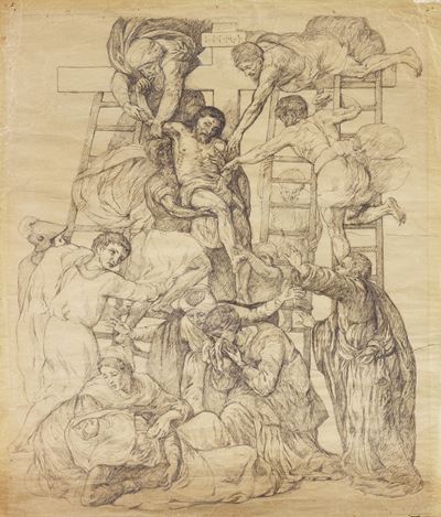 Studio per Deposizione della Croce