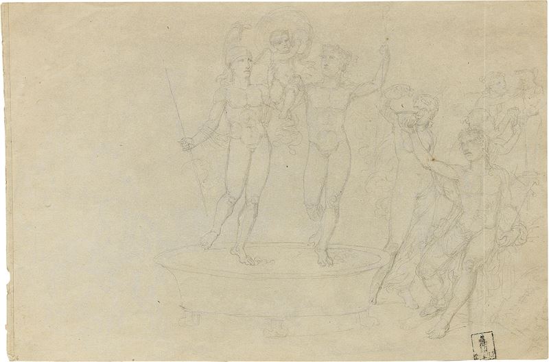Laurent Pécheux (attr. A) - Studio di Figure