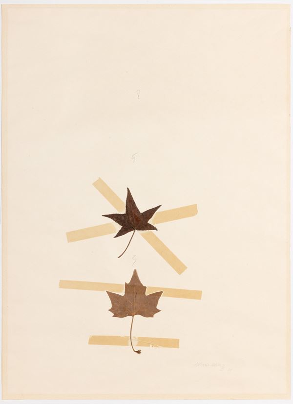 Mario Merz : Senza titolo  (1979)  - Tecnica mista su carta - Asta Arte Contemporanea - Casa d'aste Farsettiarte