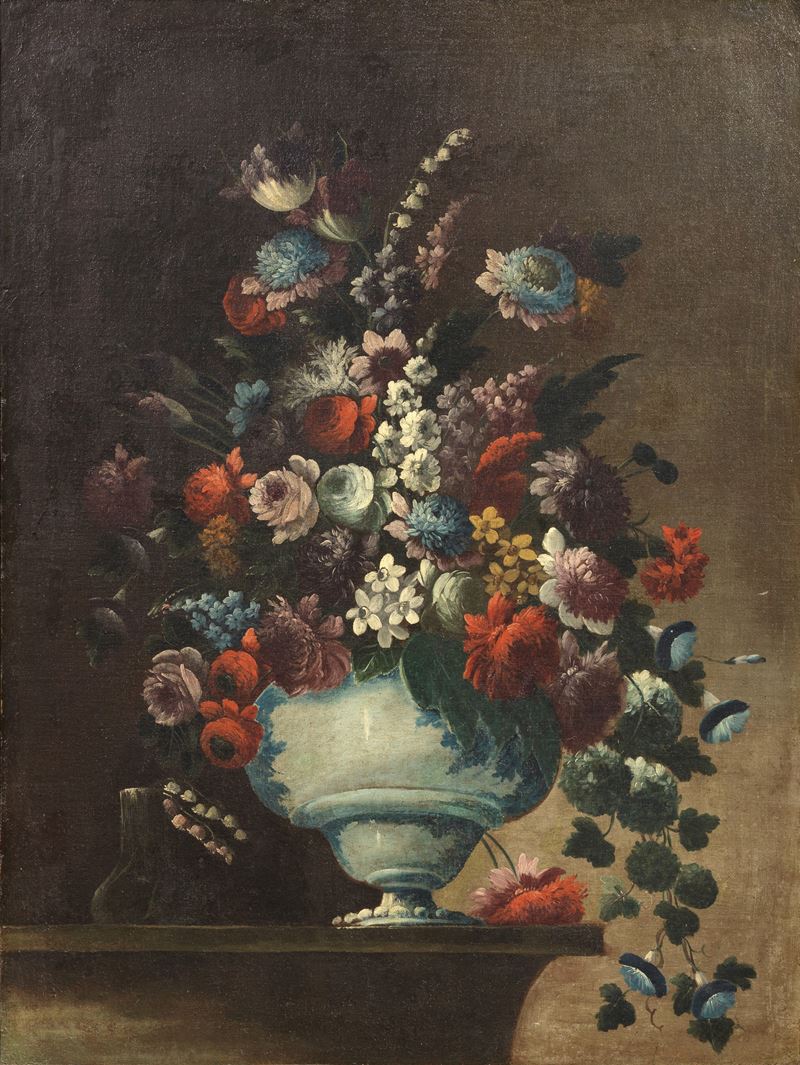 Ignoto del XIX Secolo - Vaso di Fiori