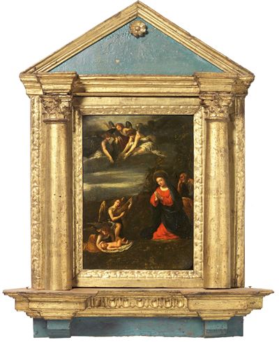 Sacra Famiglia con Angeli
