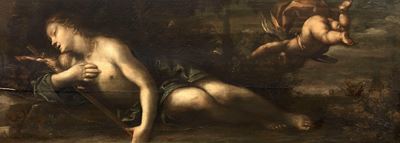 Maddalena Penitente con un Angiolino in Volo