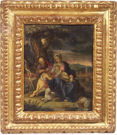 Sacra Famiglia con San Giovannino