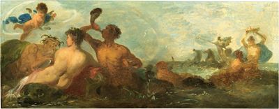 Sileno e Tritoni