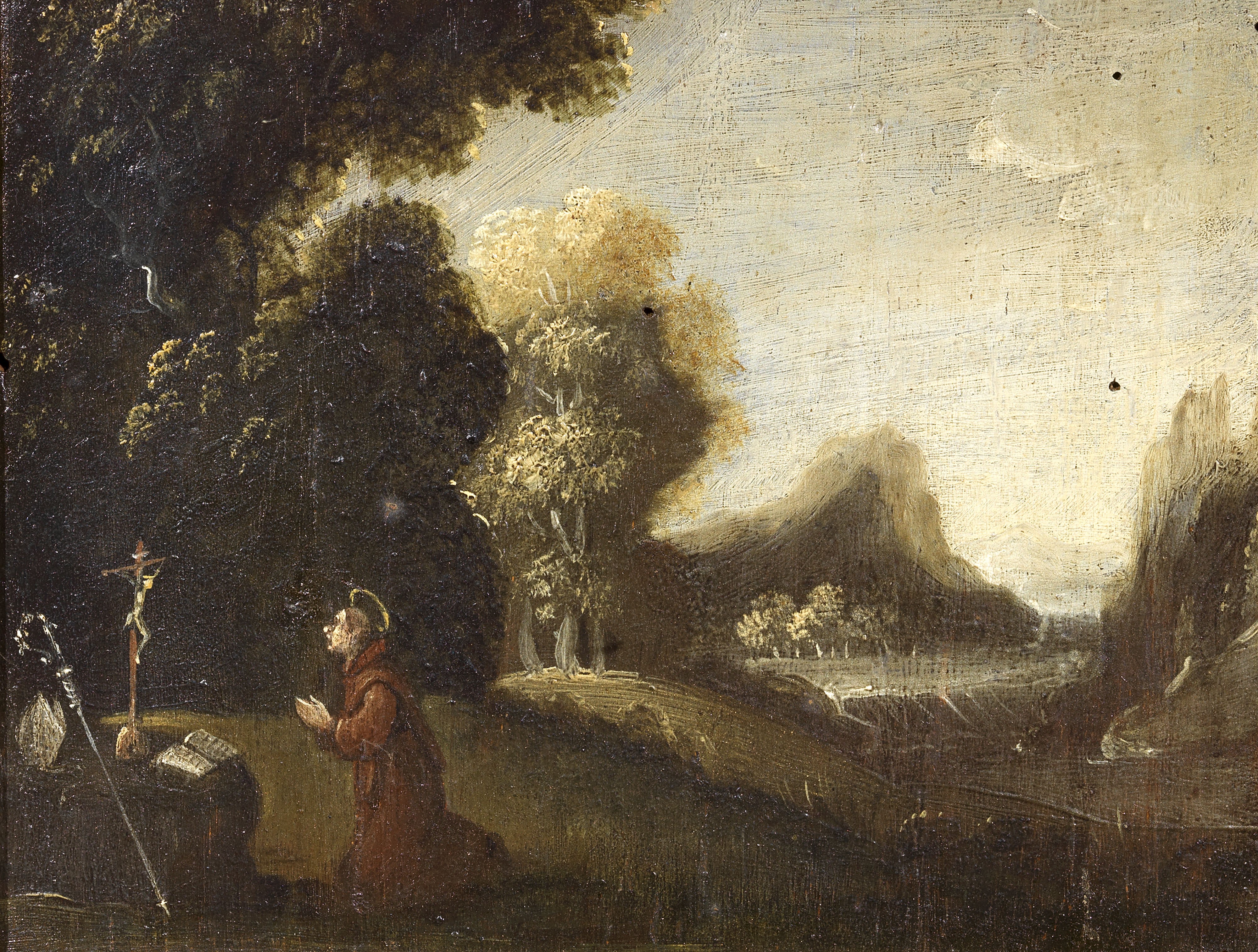 «Francesco penitente», «Episodio della vita di San Francesco», «Fuga in Egitto» e «San Francesco ...