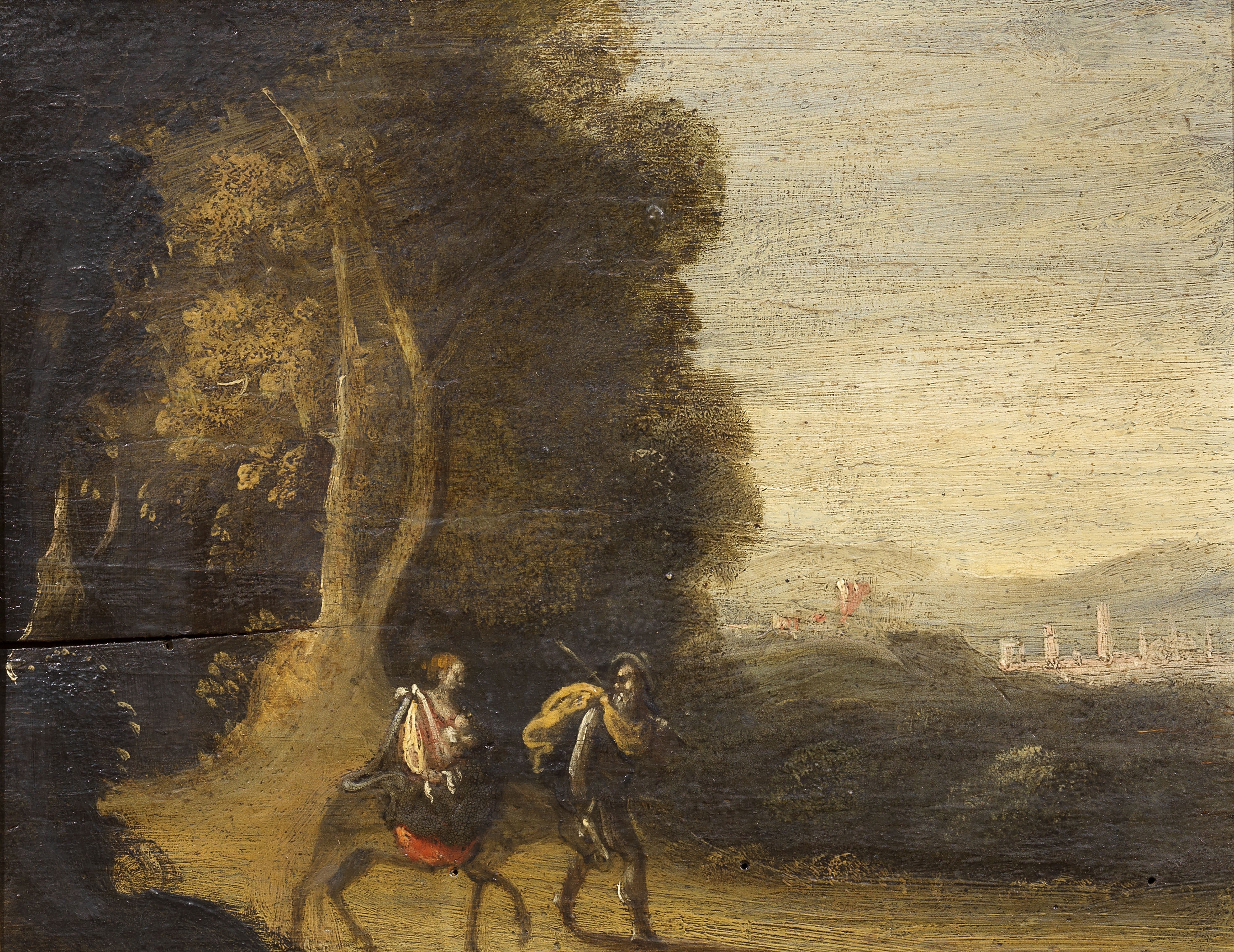 «Francesco penitente», «Episodio della vita di San Francesco», «Fuga in Egitto» e «San Francesco ...