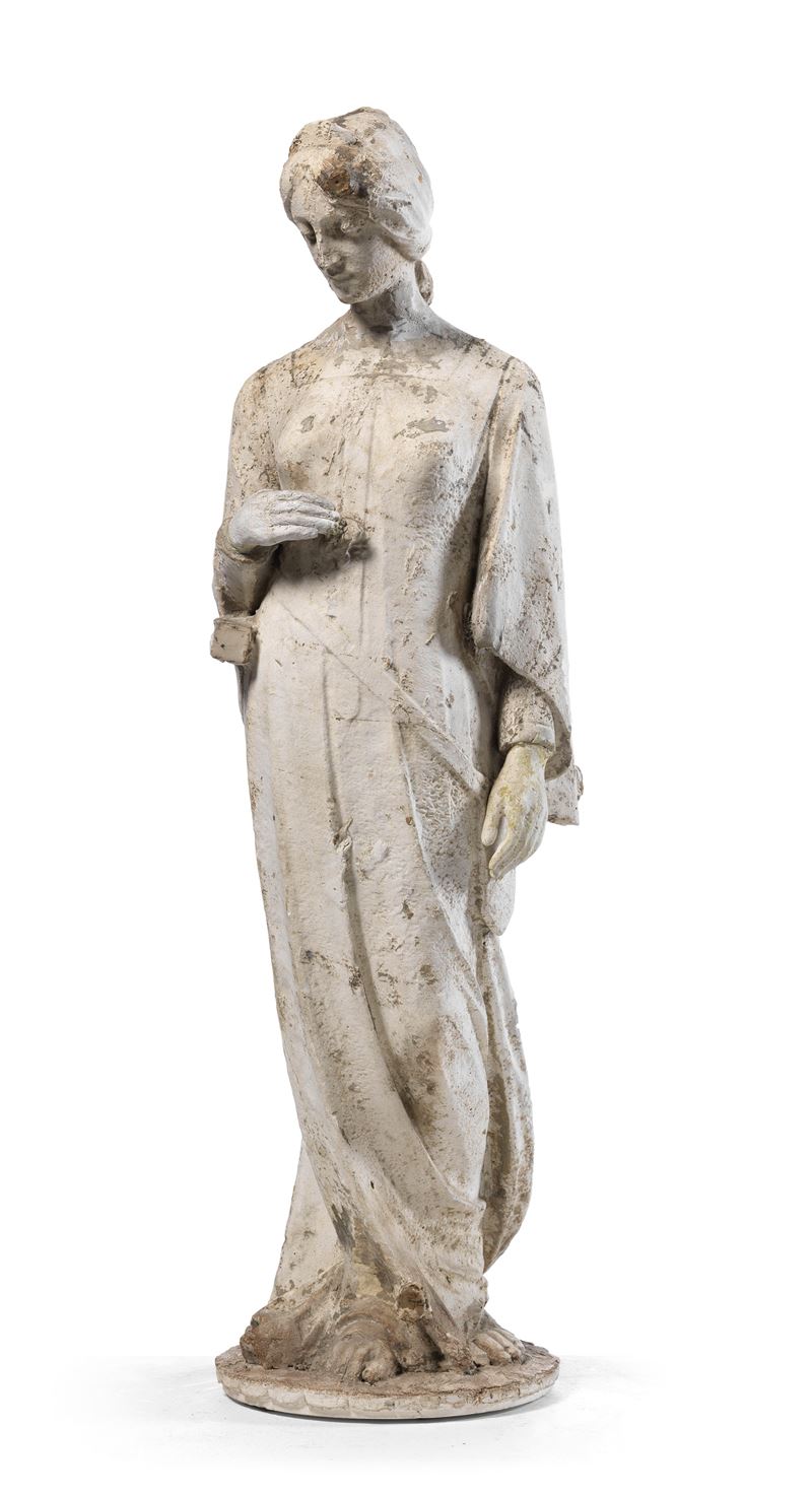 Ignoto Scultore Seconda Metà XIX Secolo - Figura Muliebre
