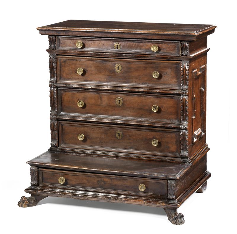 Inginocchiatoio in Legno di Noce
