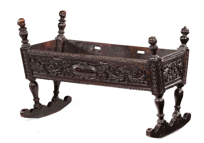 Culla in Legno di Rovere
