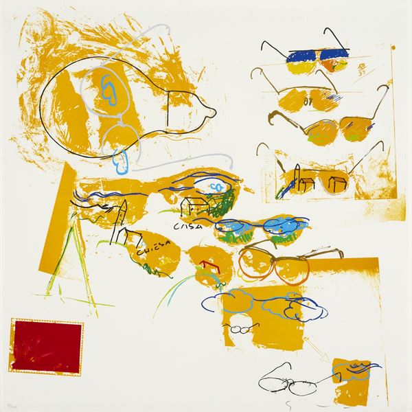 Mario Schifano - Case + chiese