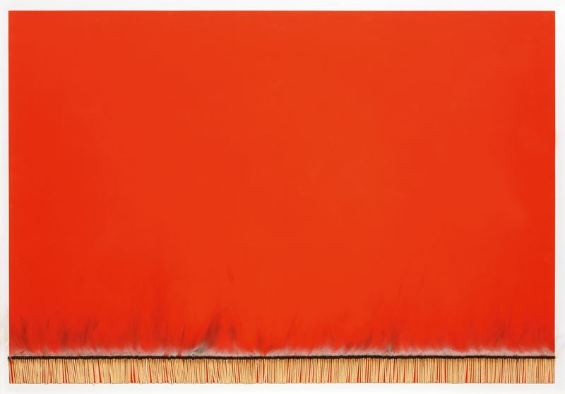 Bernard Aubertin - Dessin De Feu