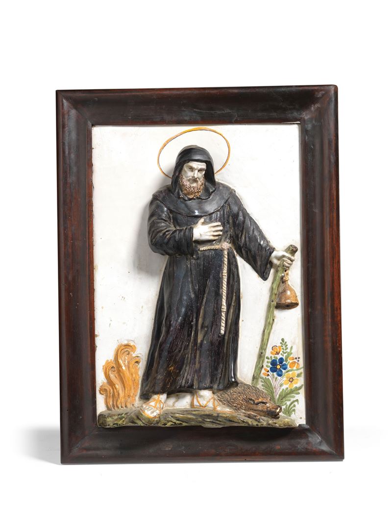 Ignoto Plasticatore del XVIII Secolo - Sant'antonio Abate