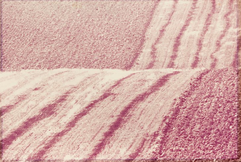 Franco Fontana - Puglia - Ipotesi di paesaggio, C Print, 20x29,8 cm, 1977