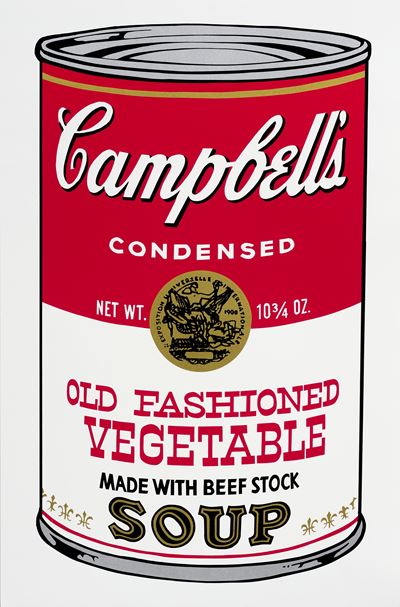 Due Grafiche a Soggetto «campbell's Soup»