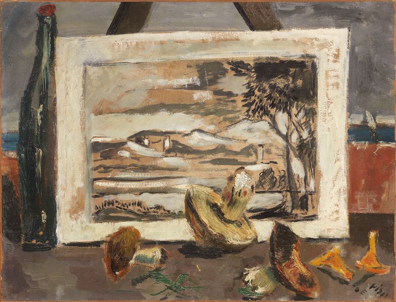 Natura morta con la stampa del Lorena