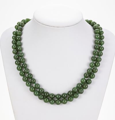 Collana in Giadeite