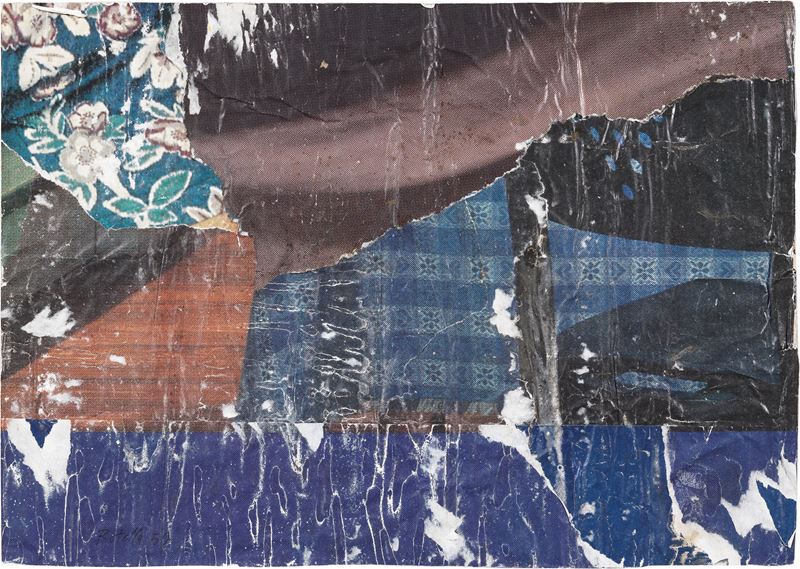 Mimmo Rotella - Senza Titolo
