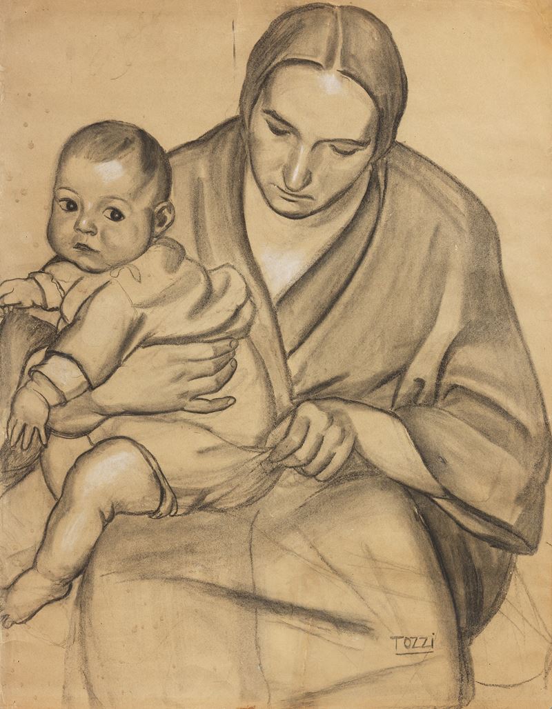 Mario Tozzi - Madonna Col Bambino