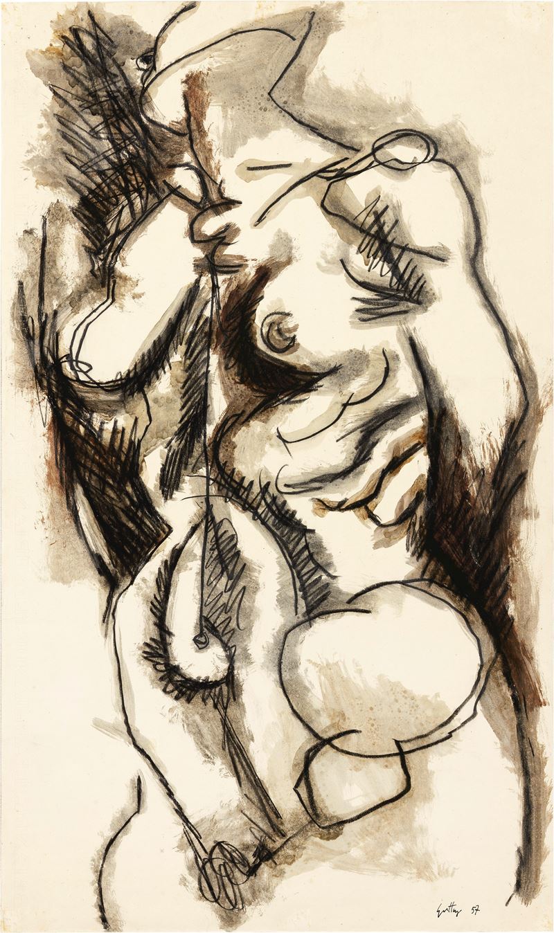 Renato Guttuso - Martire Algerina