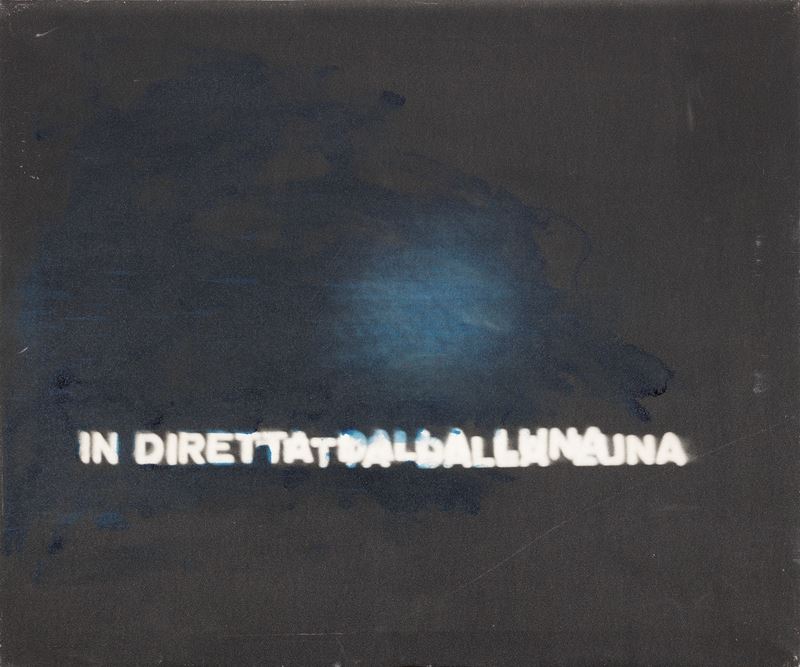 Mario Schifano - Paesaggio Tv