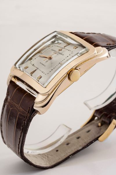 Vacheron Constantin "cioccolatone" Orologio da Polso, Ref. 4737, Anni Cinquanta