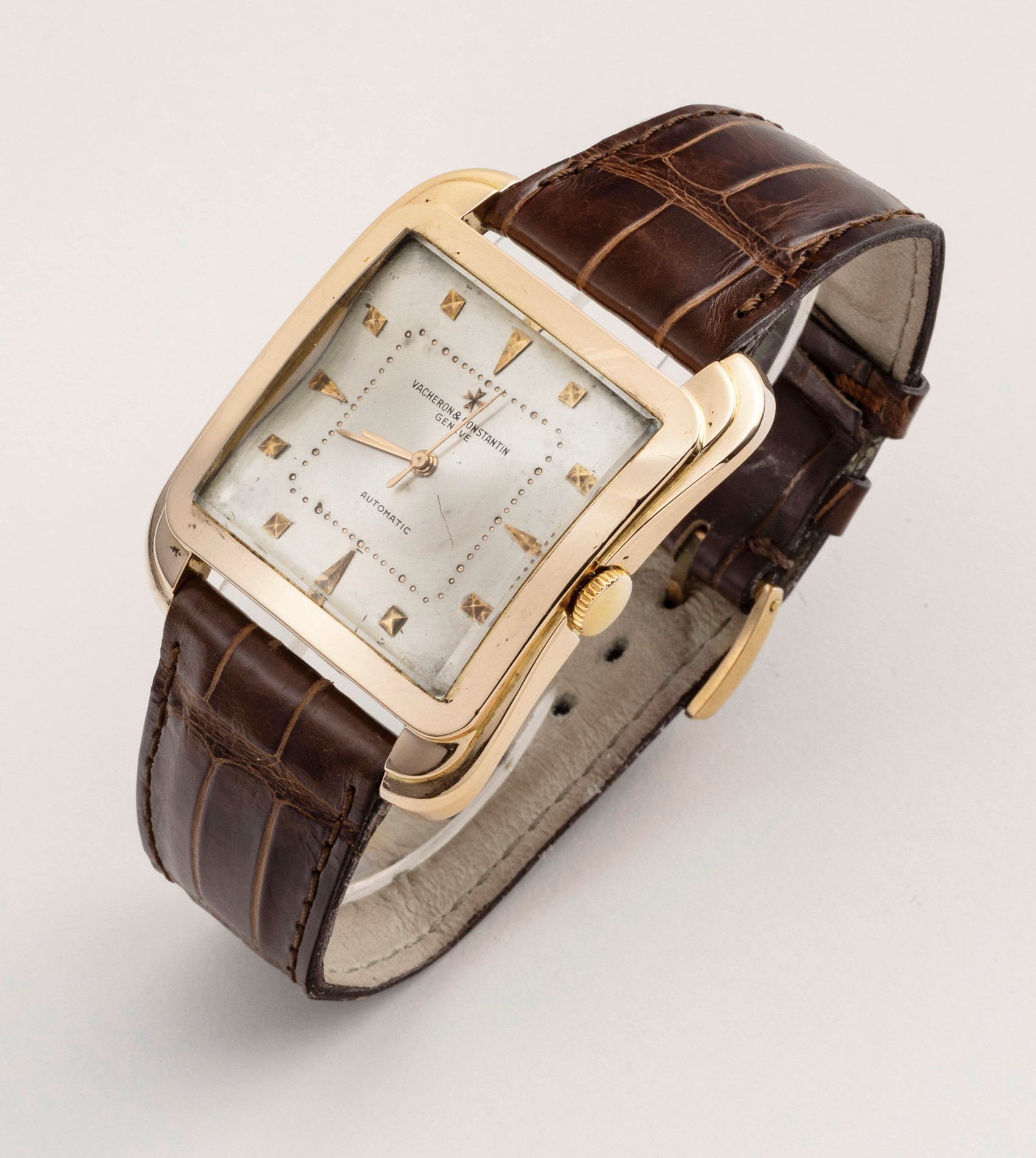Vacheron Constantin "cioccolatone" Orologio da Polso, Ref. 4737, Anni Cinquanta