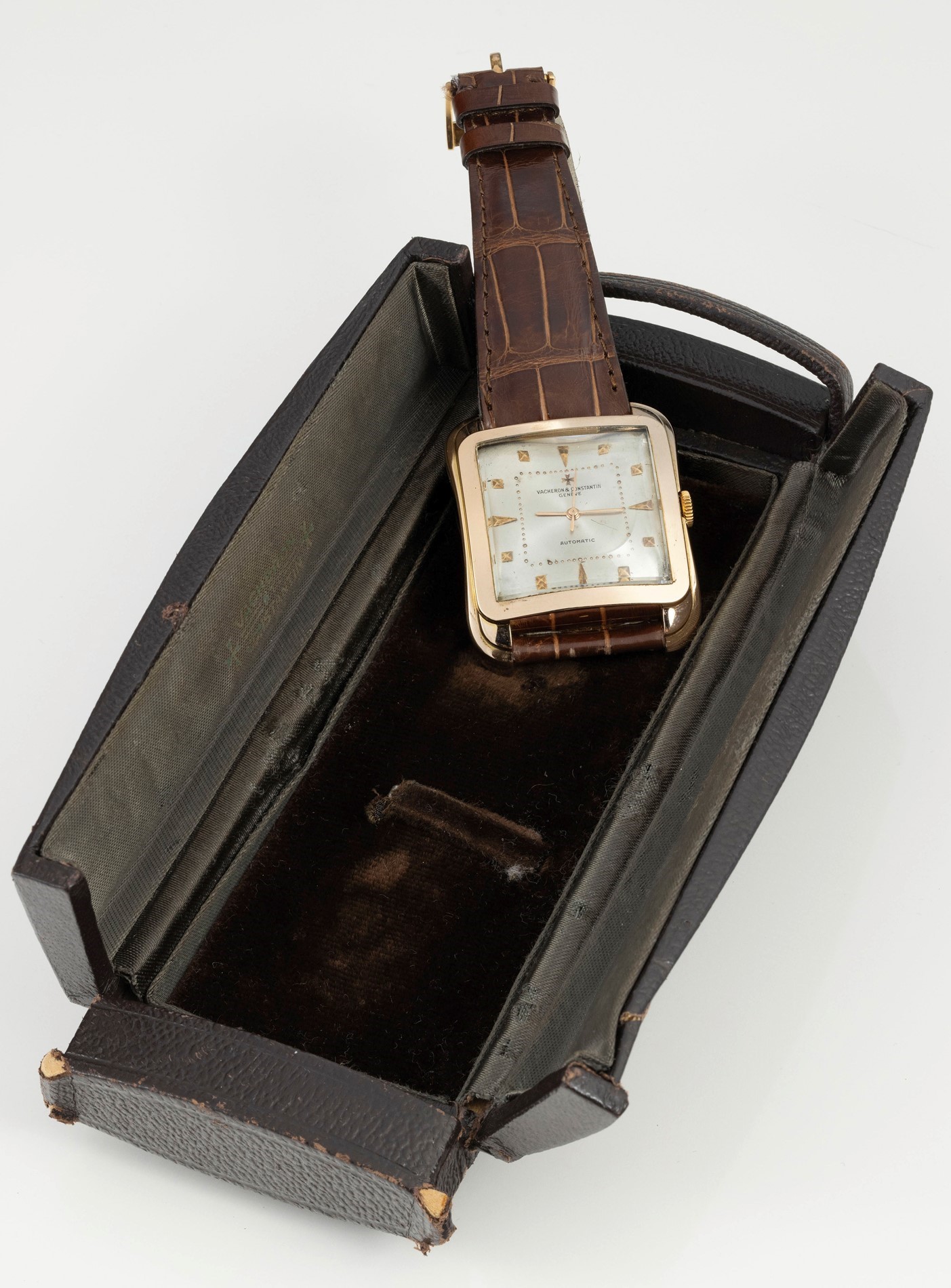 Vacheron Constantin "cioccolatone" Orologio da Polso, Ref. 4737, Anni Cinquanta