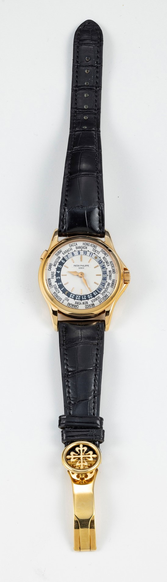 Patek Philippe Ora Universale Oro Rosa Orologio da Polso, Ref. 5110r-001, 2004