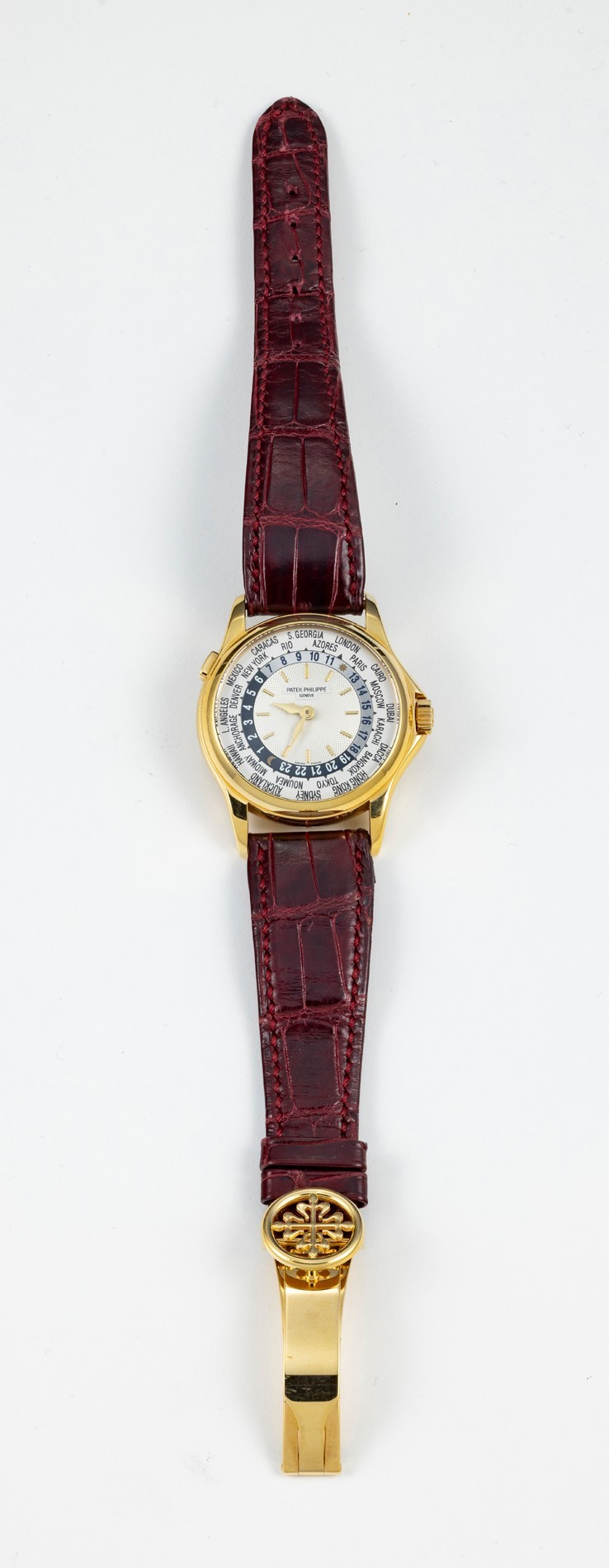 Patek Philippe Ora Universale Oro Giallo Orologio da Polso, Ref. 5110j-001, 2002