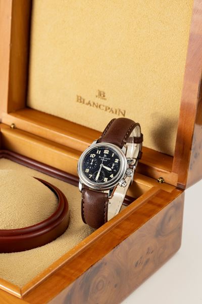 Blancpain Cronografo Flyback Orologio da Polso, Ref. C2385-1130-53f, 1997