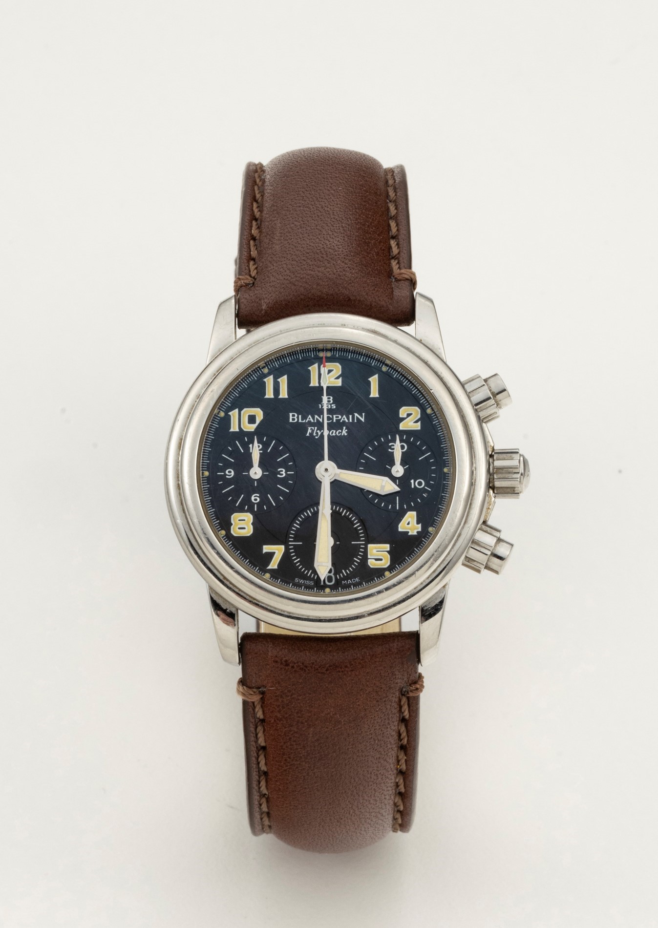 Blancpain Cronografo Flyback Orologio da Polso, Ref. C2385-1130-53f, 1997