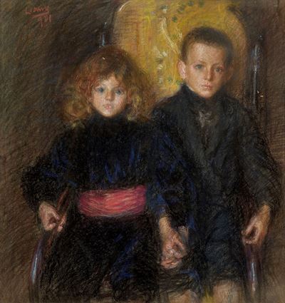 Doppio Ritratto di Bambini
