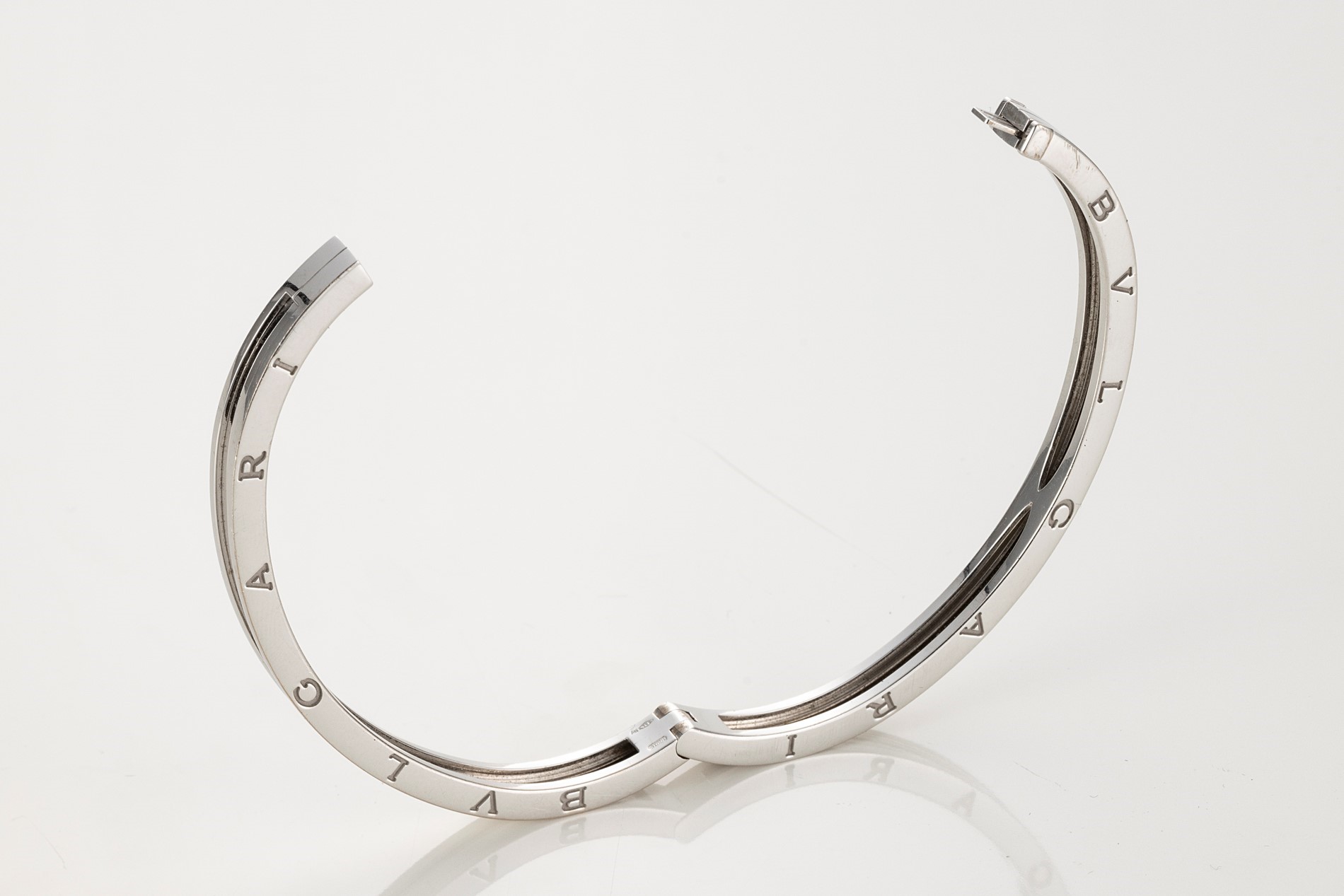 Bulgari B.Zero1 bracciale in oro bianco