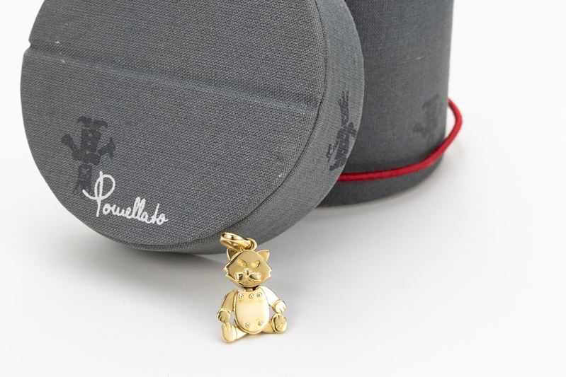 Pomellato Pendente "gatto" in Oro Giallo