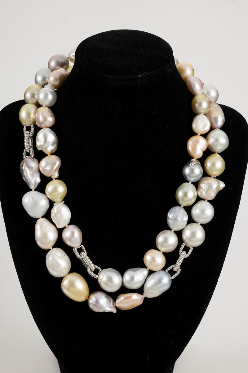 Collana di Perle Barocche